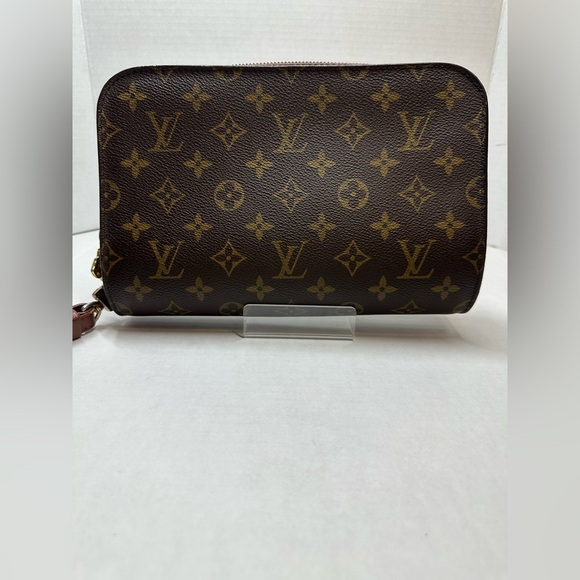 Authentic Louis Vuitton Monogram Orsay Clutch w/COA - Picture 1 of 11